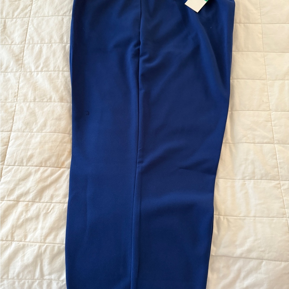 Alfred Dunner Blue Boot Cut Pants